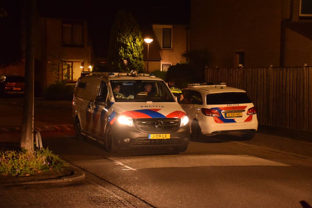 Persoon aangehouden na verdachte situatie