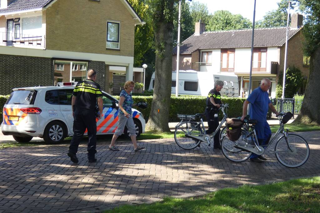 Fietser gewond bij verkeersongeval