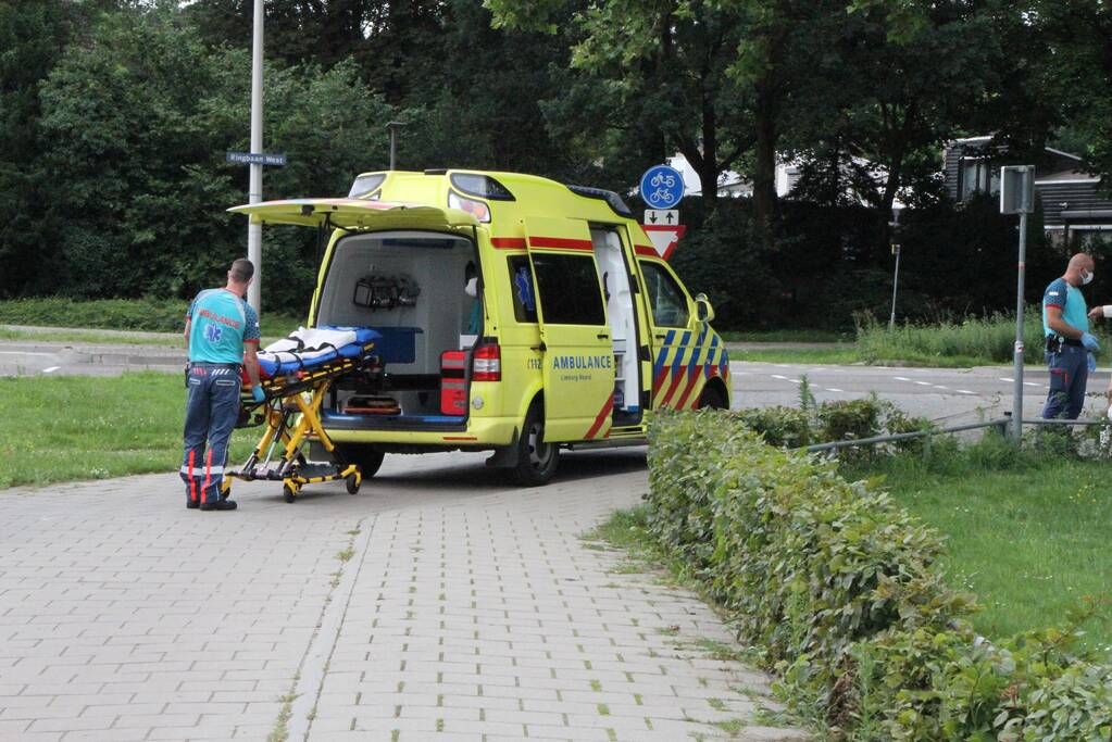 Vrouw raakt gewond op oversteekplaats