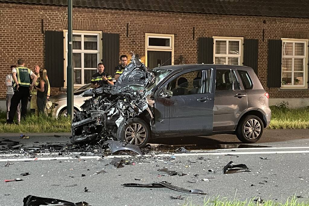 Motorrijder overleden bij zeer ernstig ongeval