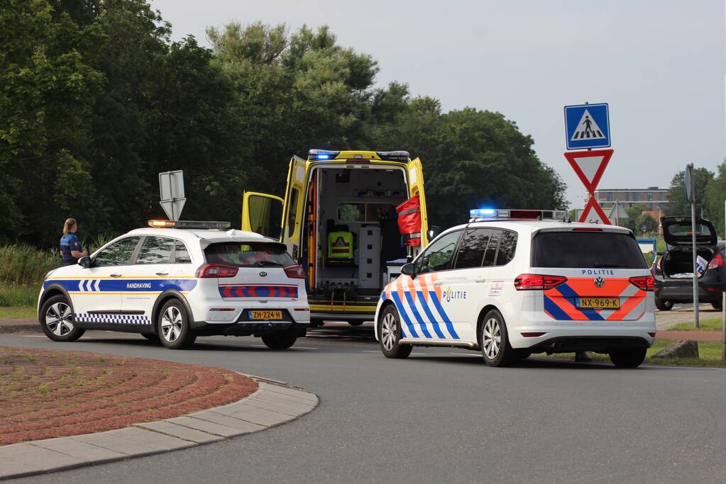 E-biker gewond na ongeluk op oversteekplaats