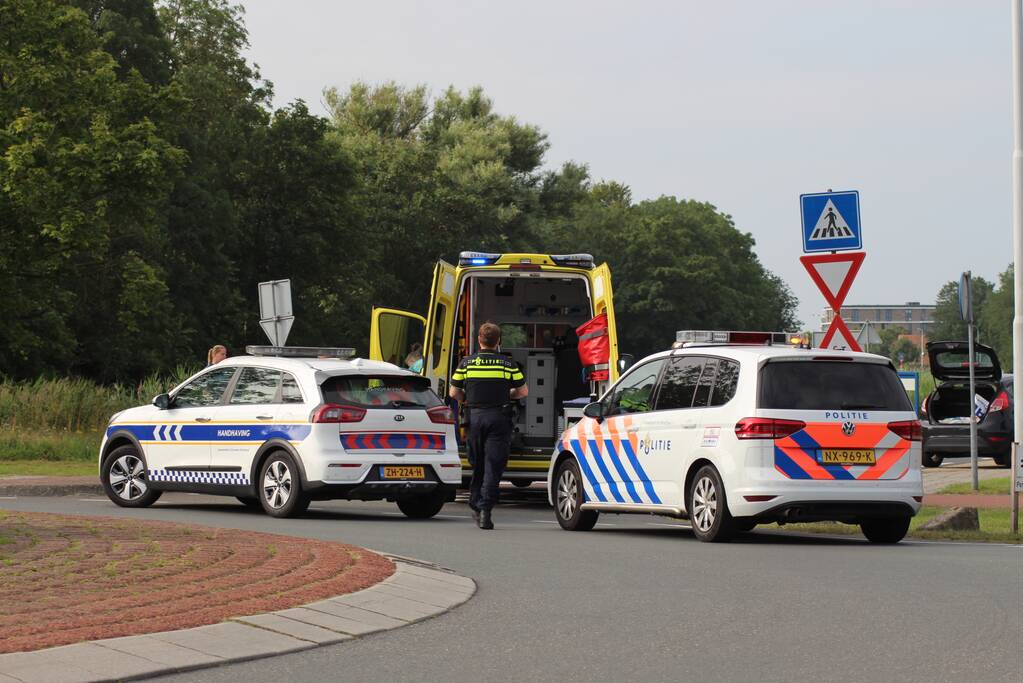 E-biker gewond na ongeluk op oversteekplaats