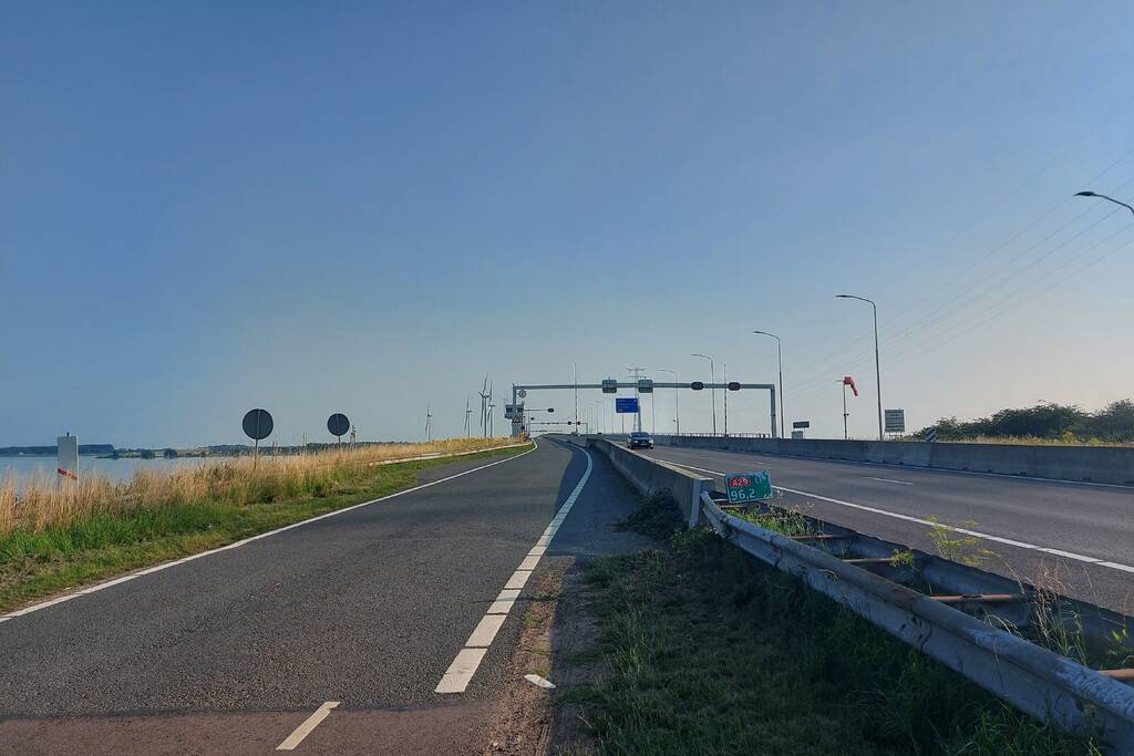 Nieuwe maximumsnelheid Haringvlietbrug
