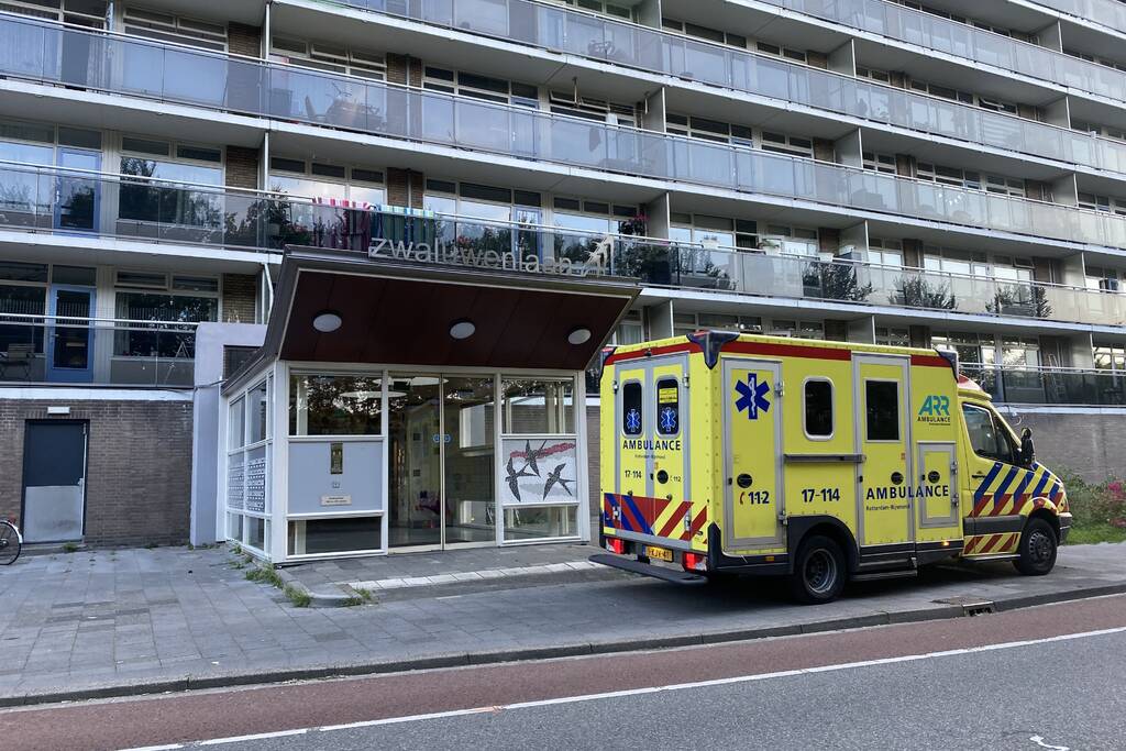 Traumahelikopter landt op voetbalveld Zwaluwen