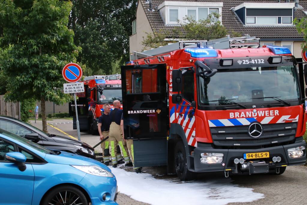 Man aangehouden na brand in woning