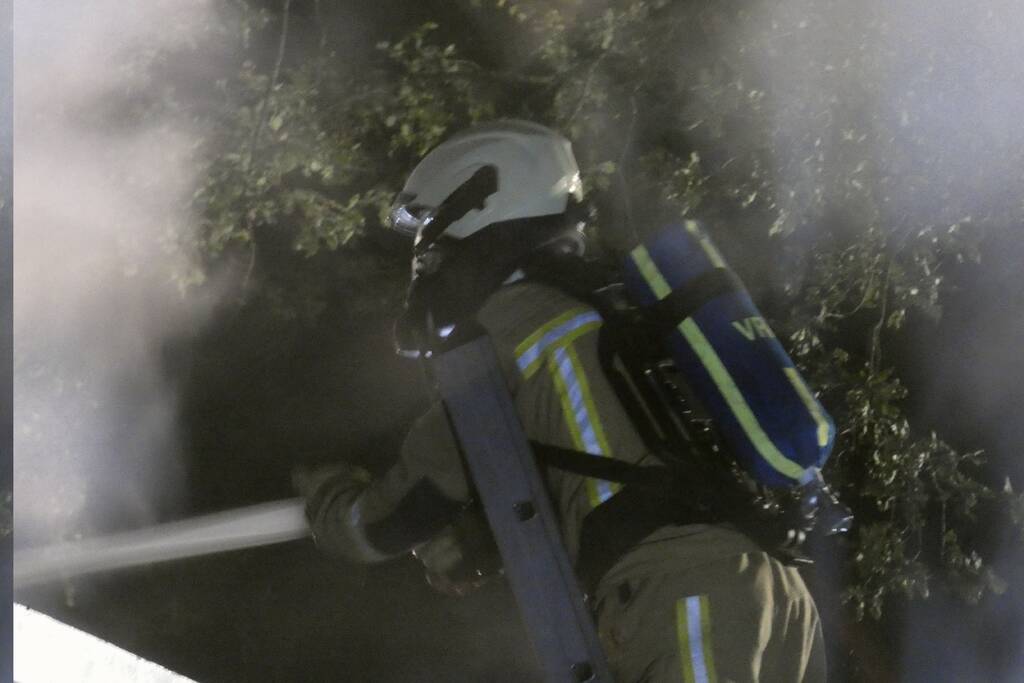 Chalet verwoest door uitslaande brand