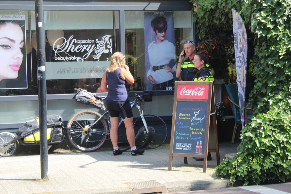 Fietser in botsing met auto