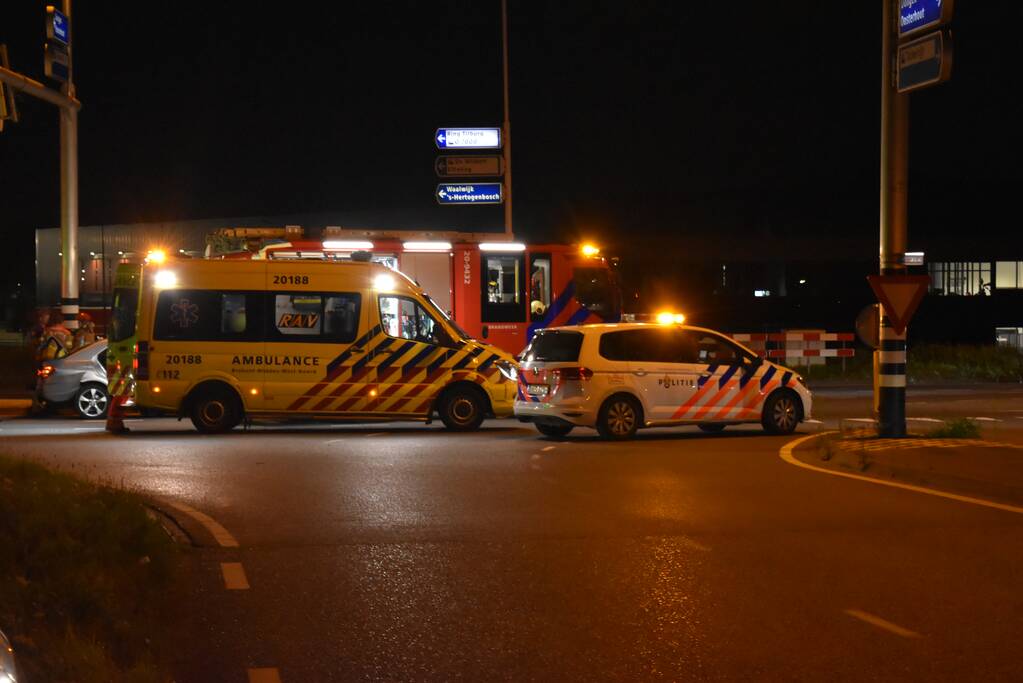 Meerdere gewonden bij ongeval op kruising