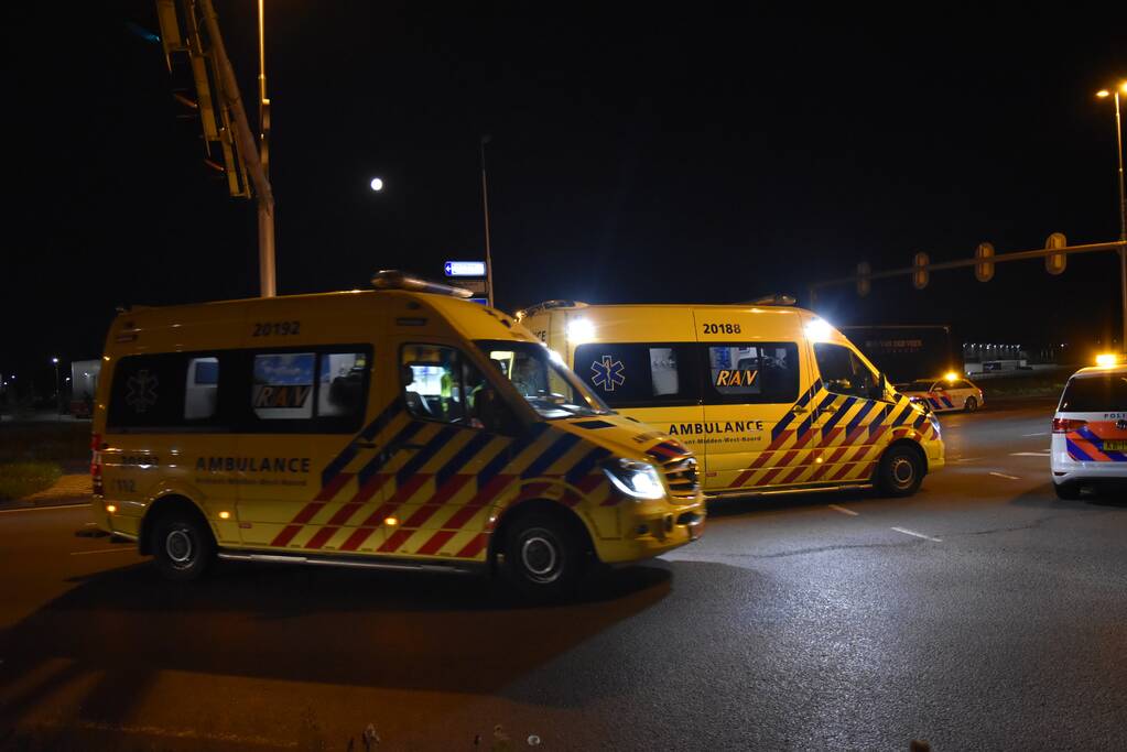 Meerdere gewonden bij ongeval op kruising