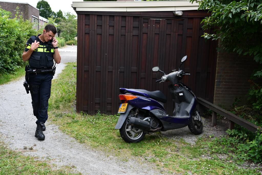 Gestolen brommer aangetroffen