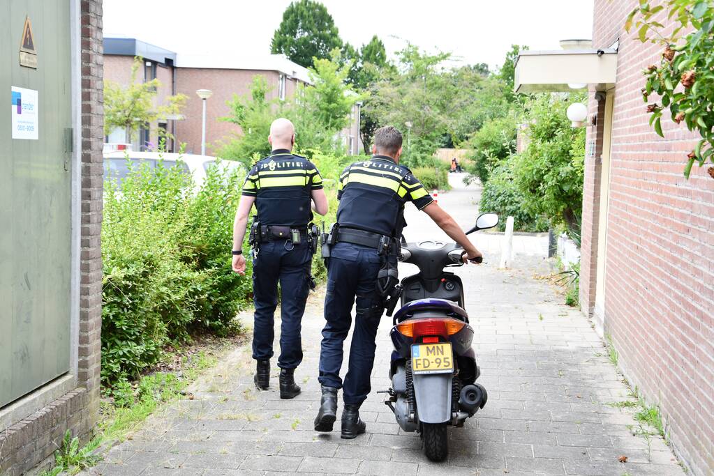 Gestolen brommer aangetroffen
