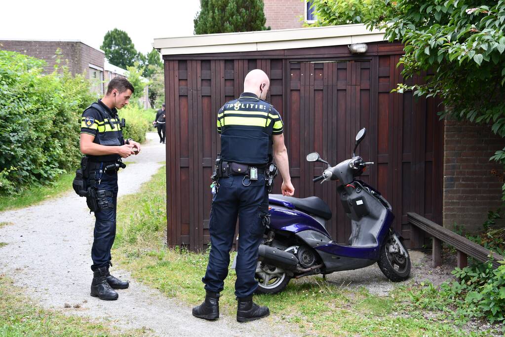 Gestolen brommer aangetroffen