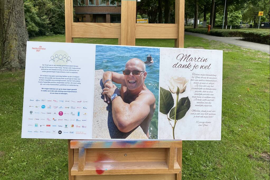 Herdenking voor neergeschoten beveiliger Martin den Dekker (53)