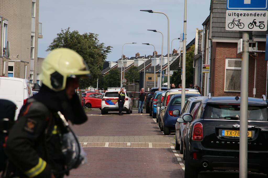 Appartementencomplex ontruimd na dreiging door bewoner