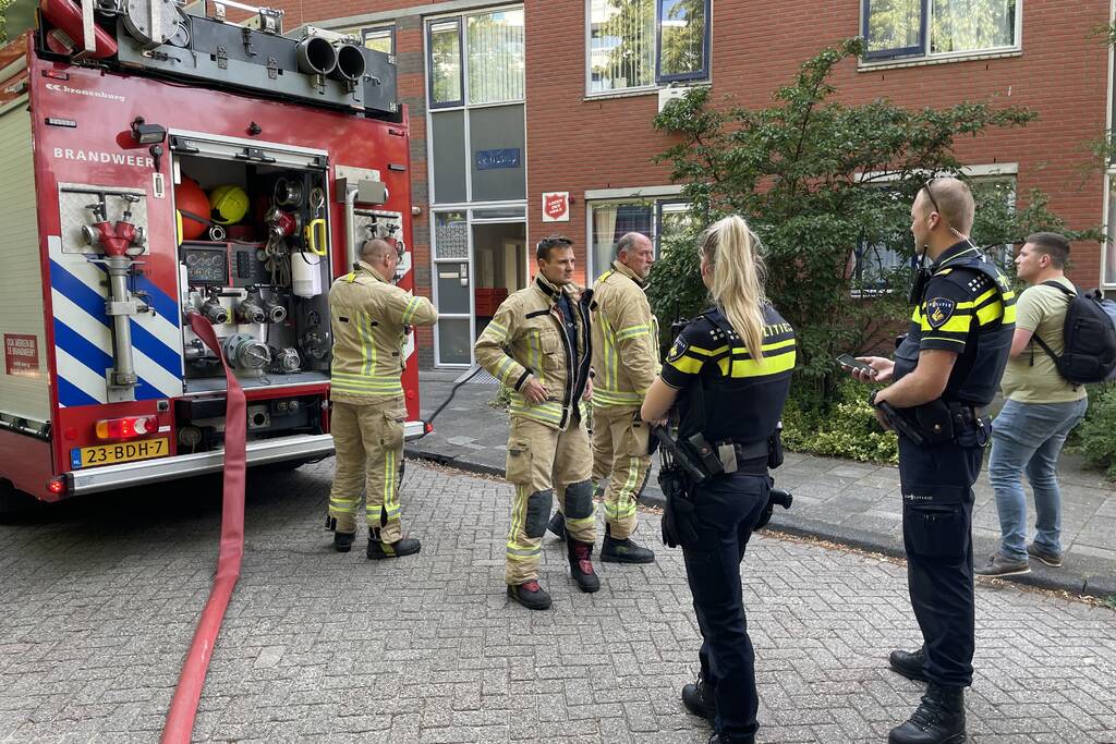 Pan met olie zorgt voor brand in keuken
