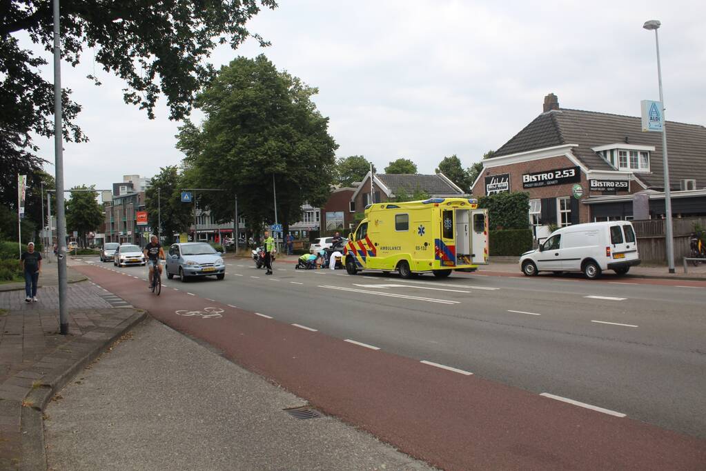 Persoon gewond door ongeval