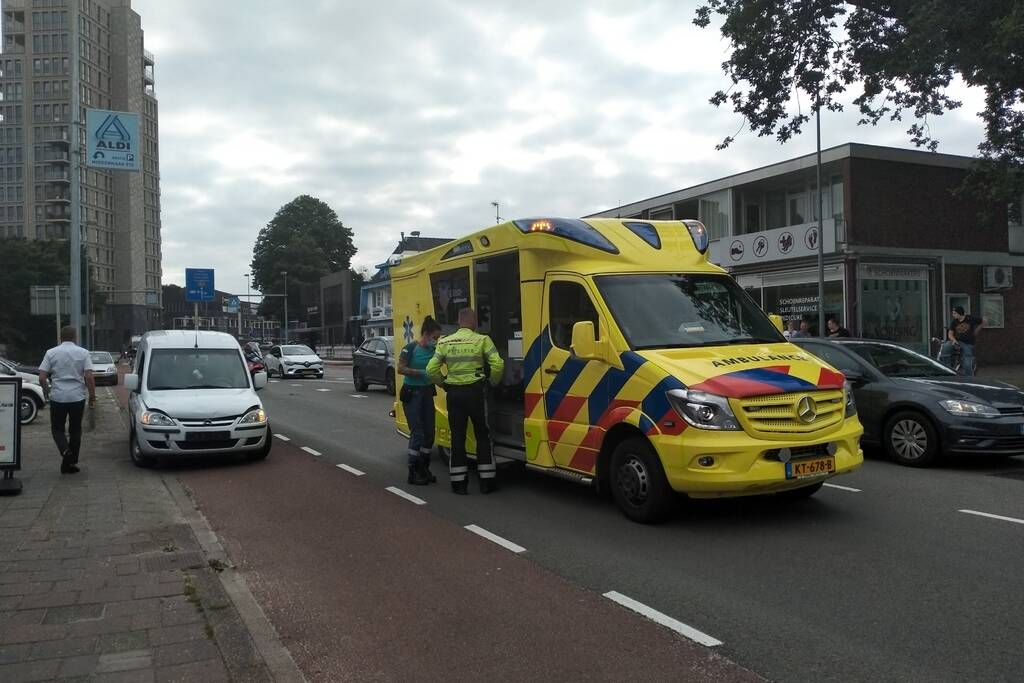 Persoon gewond door ongeval