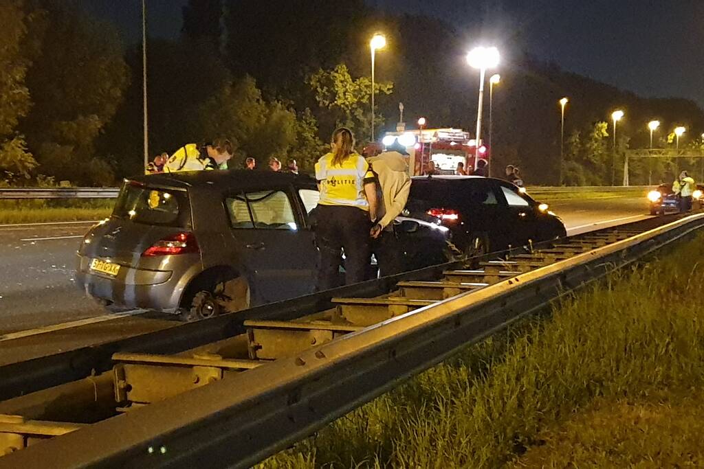 Snelweg volledig afgesloten door zwaar ongeval