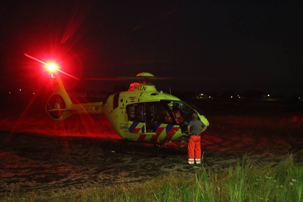 Fietser zwaargewond na eenzijdig ongeval