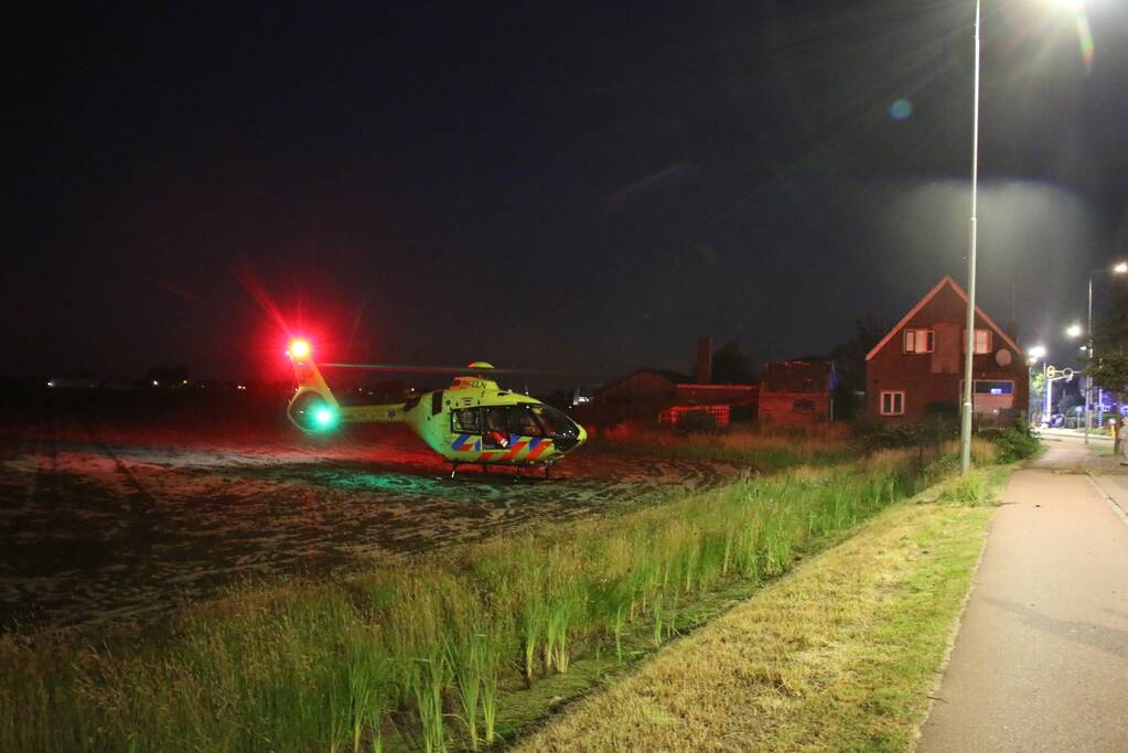Fietser zwaargewond na eenzijdig ongeval