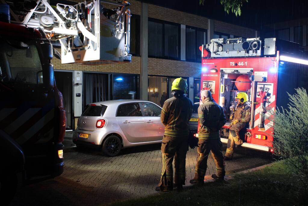 Woningen ontruimd door brand
