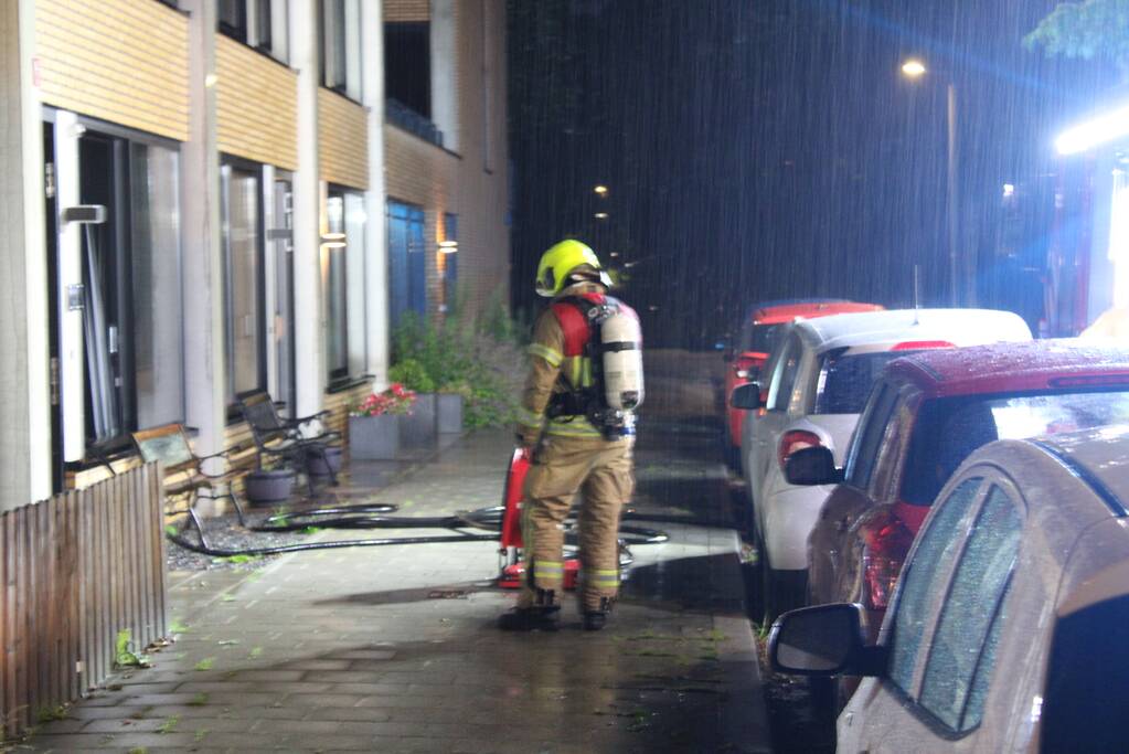 Woningen ontruimd door brand