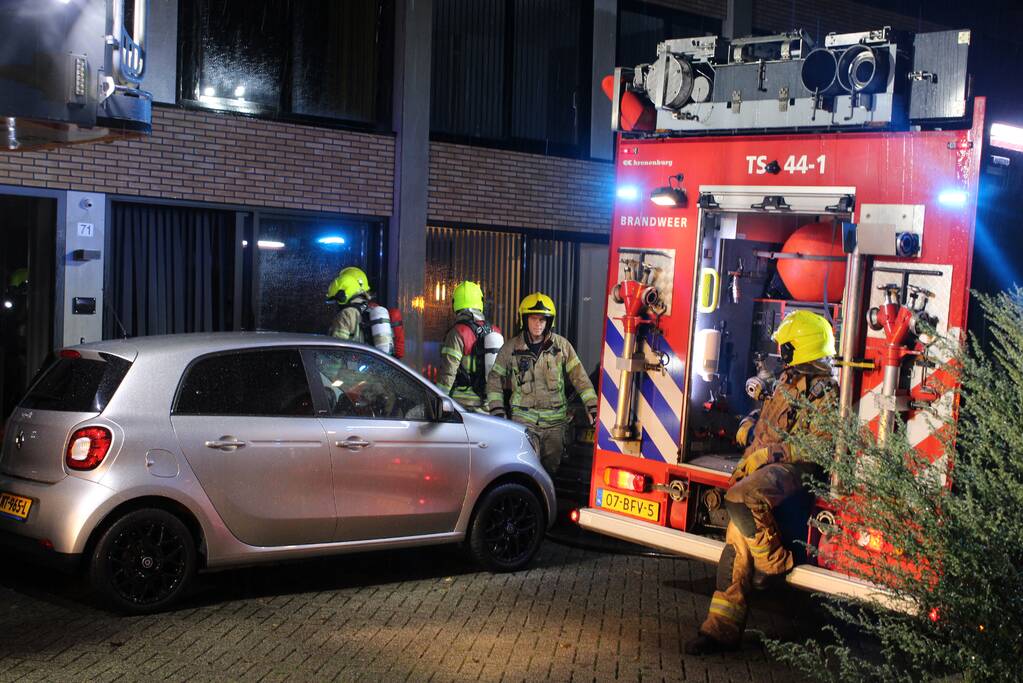 Woningen ontruimd door brand