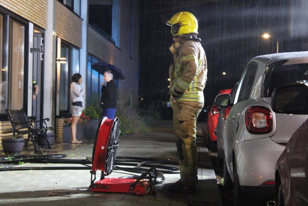 Woningen ontruimd door brand