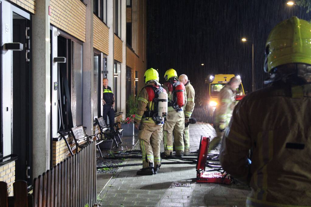 Woningen ontruimd door brand