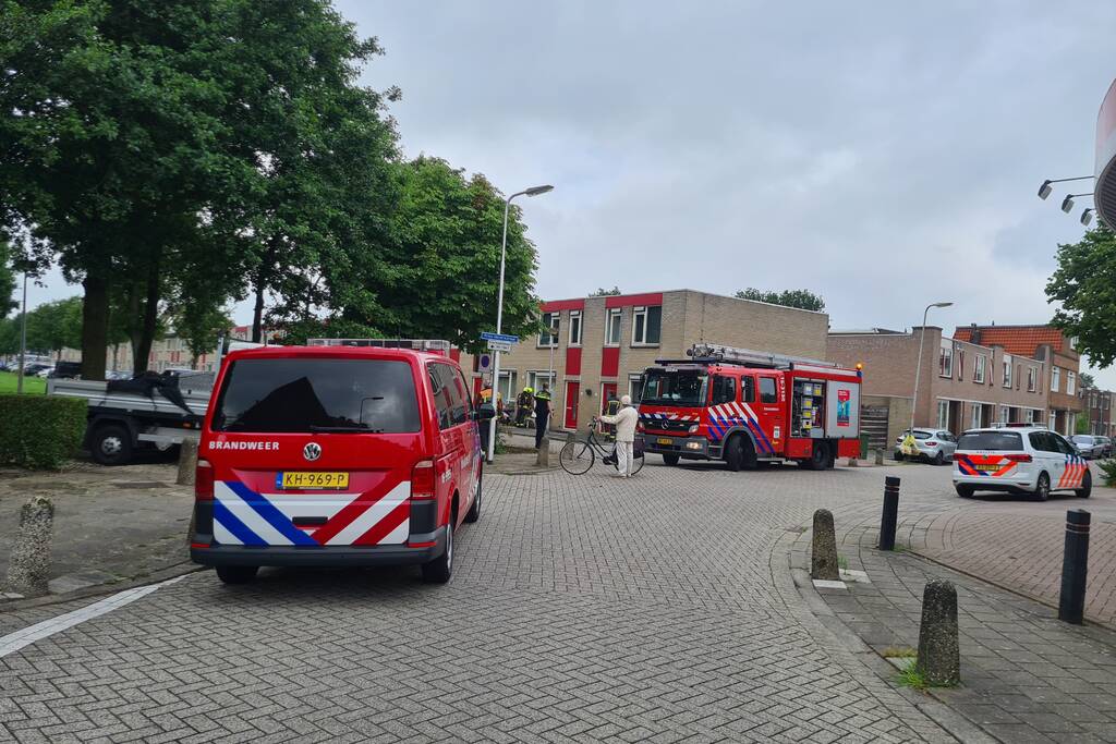 Onderzoek naar gaslucht in woning