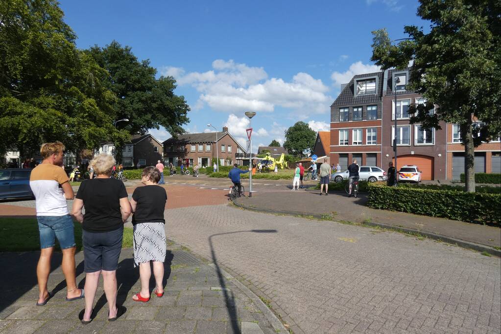 Veel bekijks bij inzet traumahelikopter