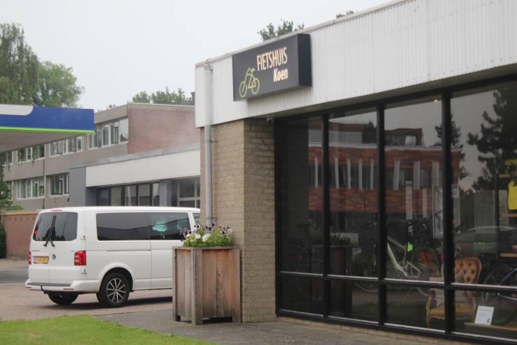 Brandweer inzet door mistgenerator