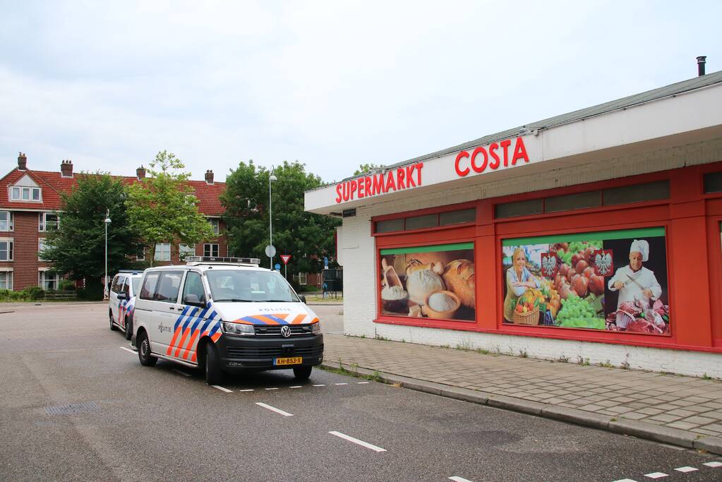 Overval op Poolse supermarkt
