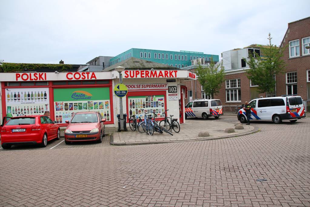 Overval op Poolse supermarkt
