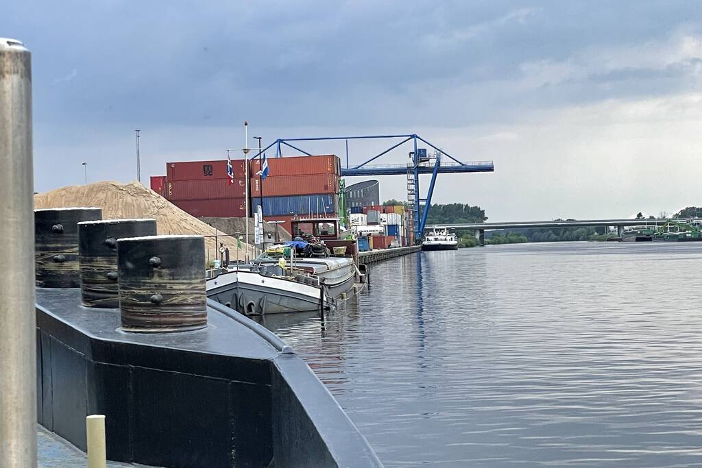Gas vrijgekomen tijdens wassen van graan op schip
