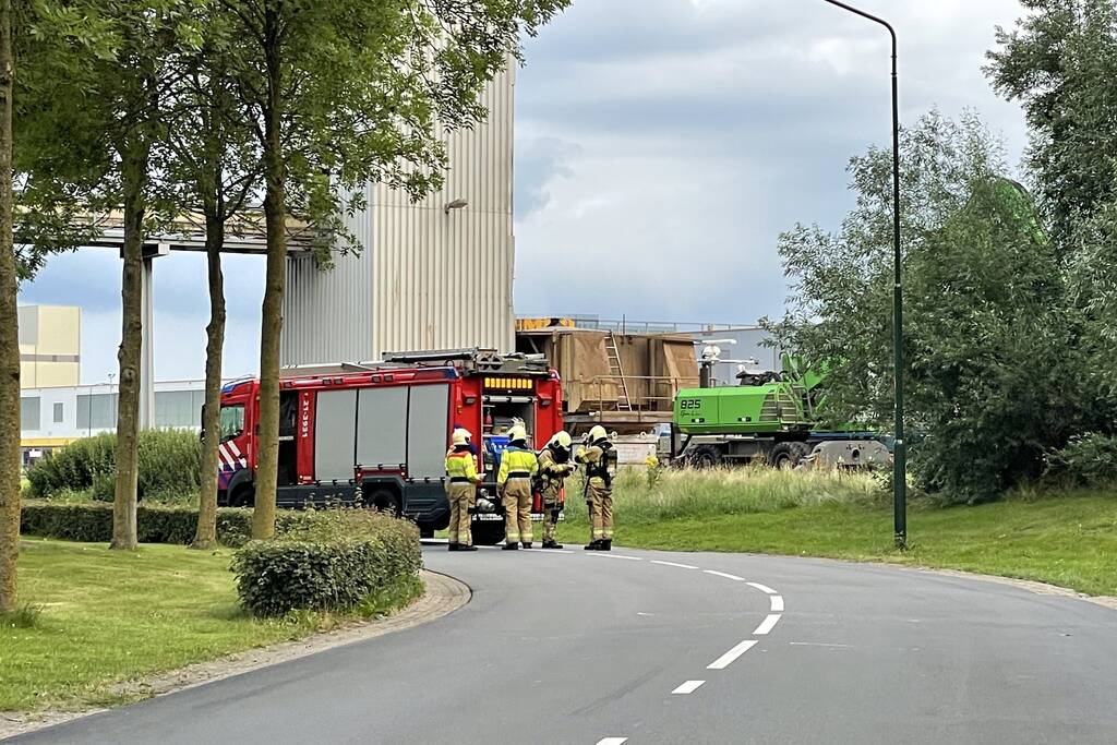 Gas vrijgekomen tijdens wassen van graan op schip
