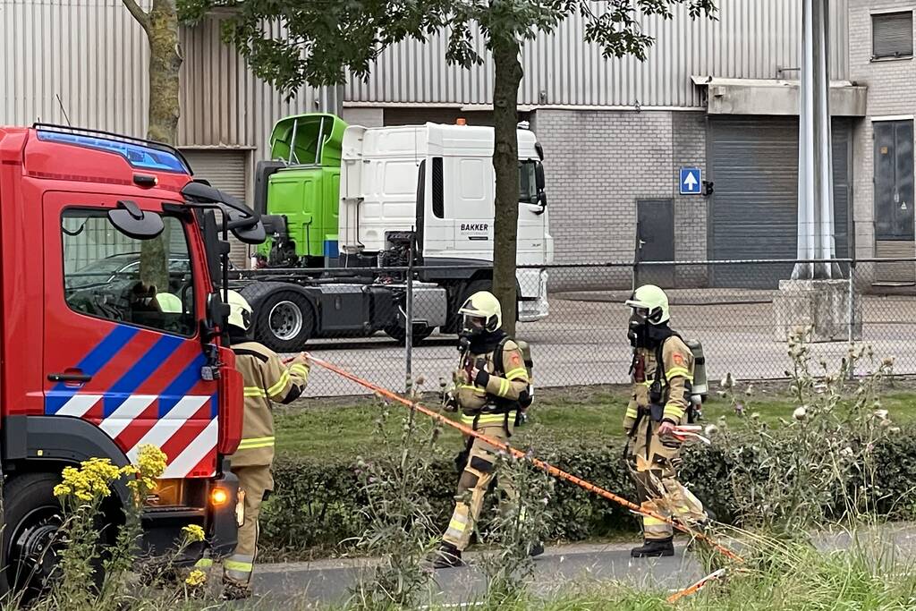 Gas vrijgekomen tijdens wassen van graan op schip