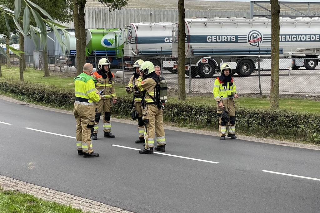 Gas vrijgekomen tijdens wassen van graan op schip