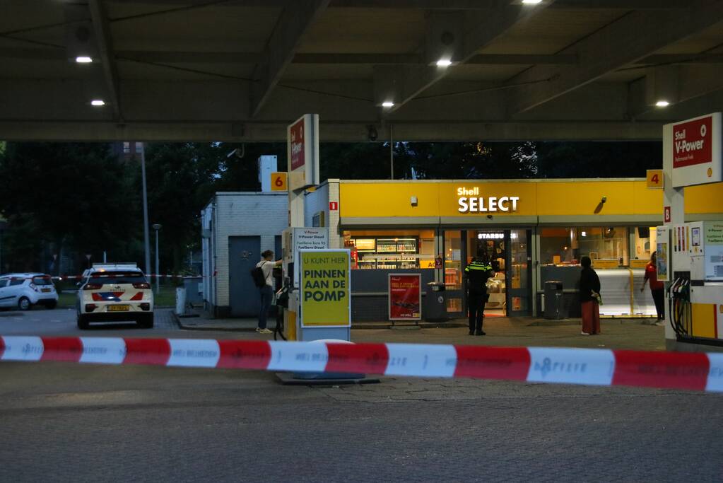 Overval op Shell-tankstation