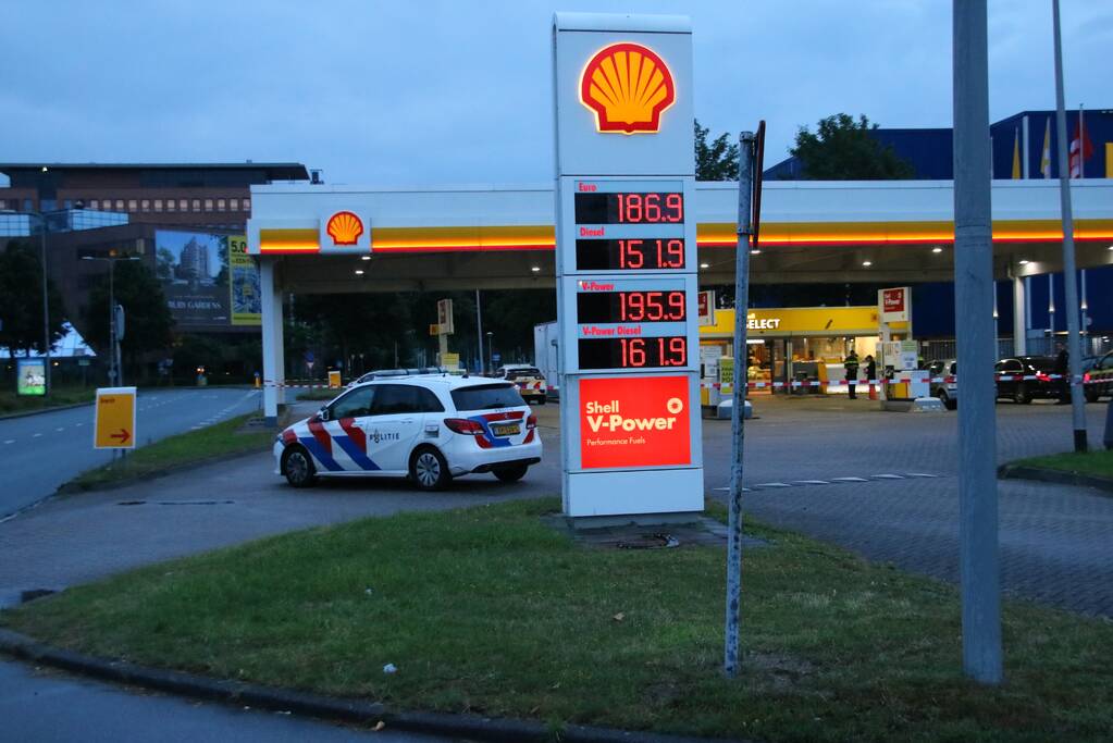 Overval op Shell-tankstation