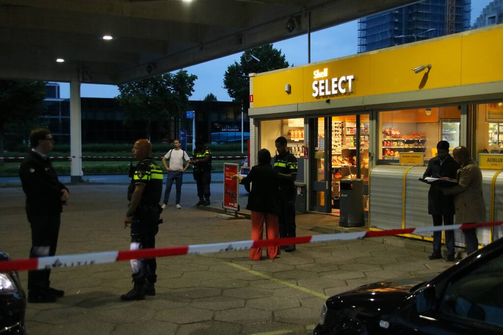 Overval op Shell-tankstation