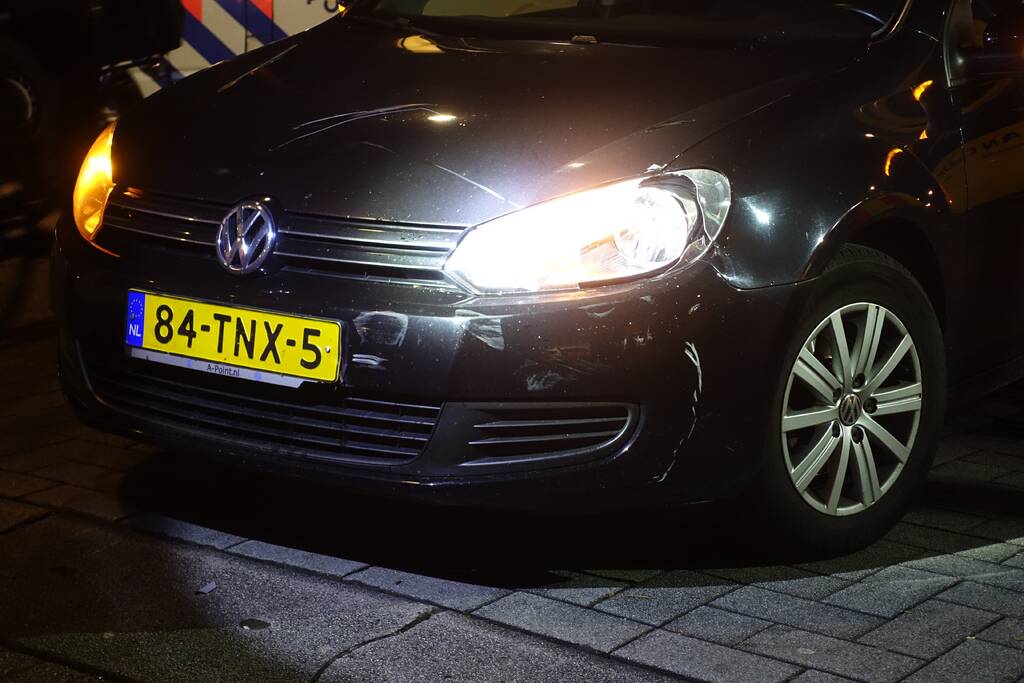 Spookfietser gewond bij aanrijding