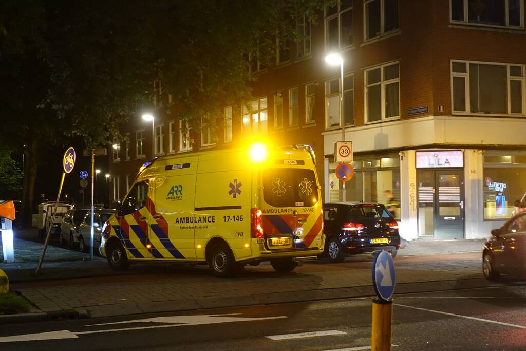 Spookfietser gewond bij aanrijding