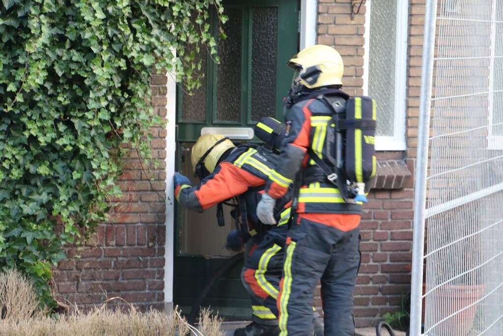 Schade aan leegstaande woning door brand