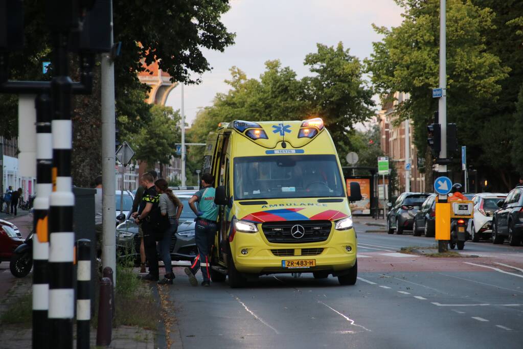 Verkeer richting stad tijdelijk afgesloten door ongeval