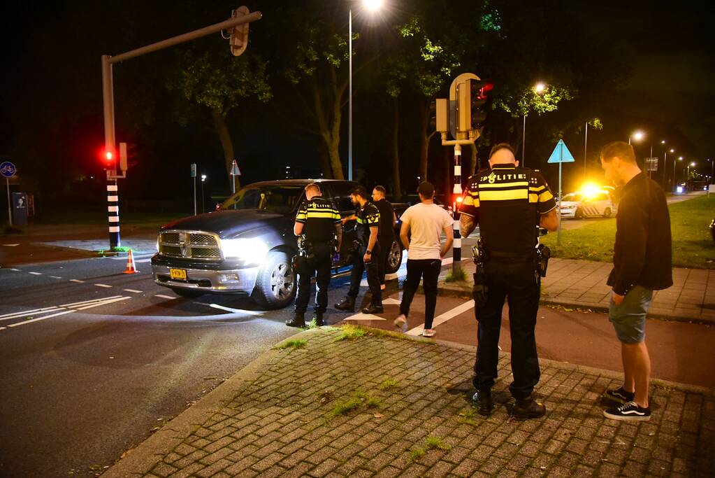 Fietser zwaargewond bij aanrijding