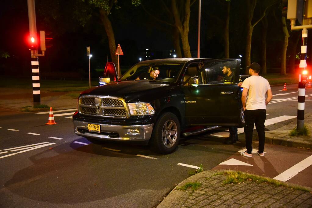 Fietser zwaargewond bij aanrijding