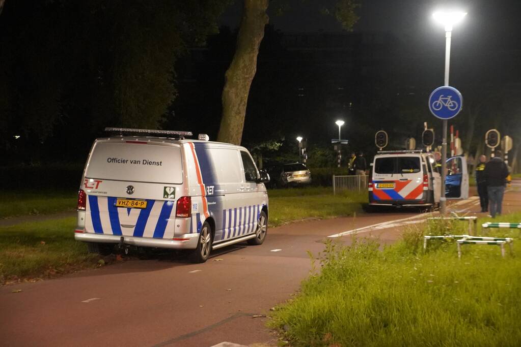 Auto zwaar beschadigd bij eenzijdig ongeval