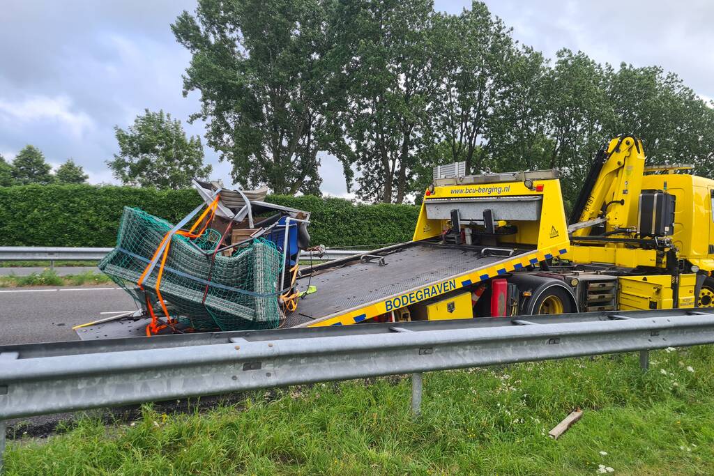 Meerdere voertuigen betrokken bij botsing