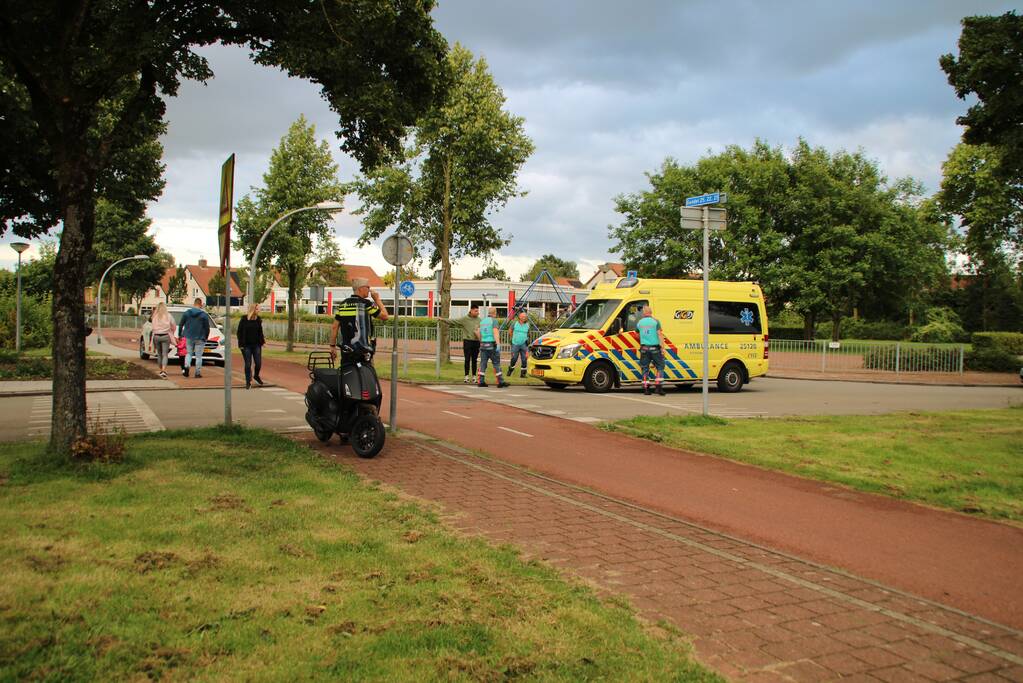 Schade bij ongeval op kruising